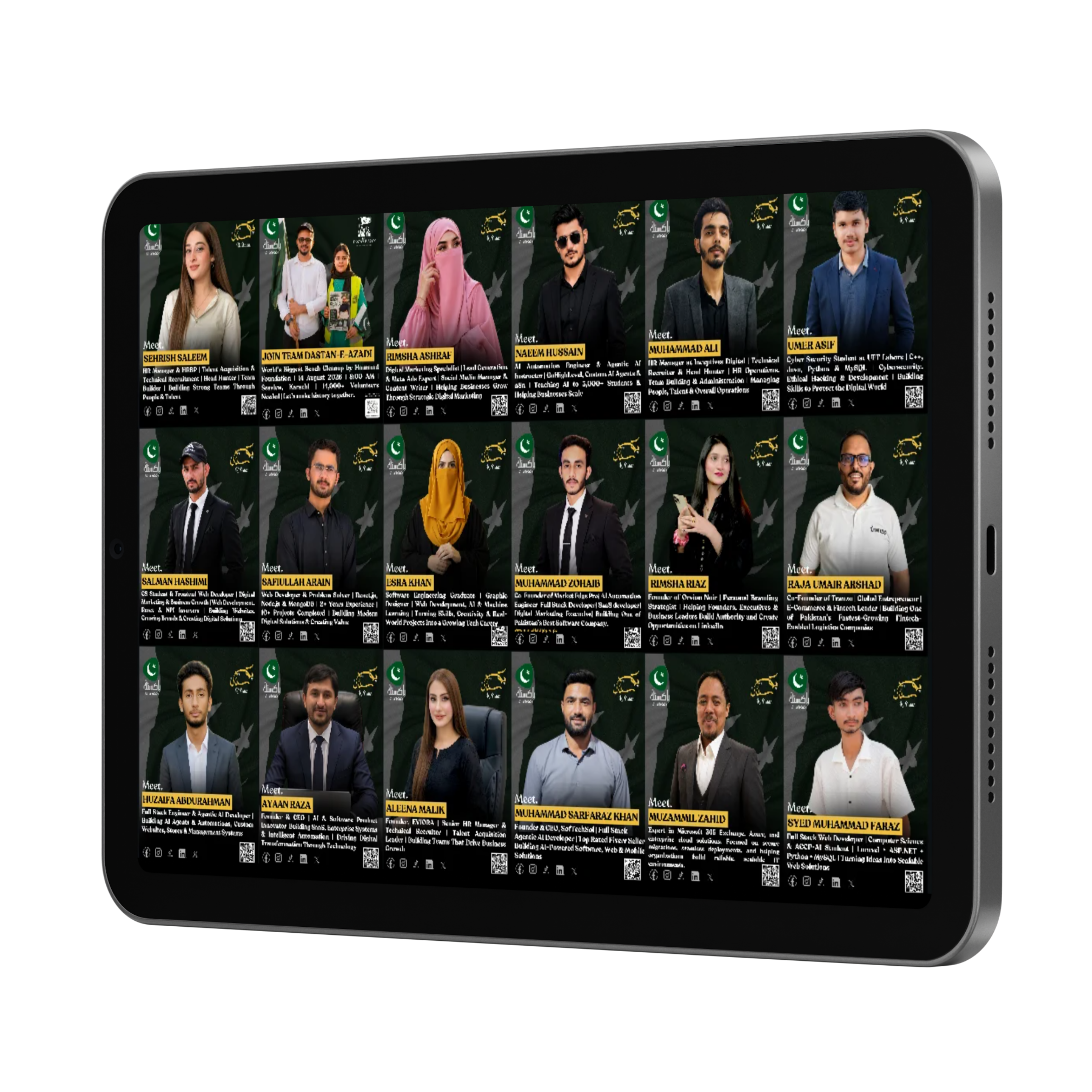 Pakistan Ki Shaan features shared on social media